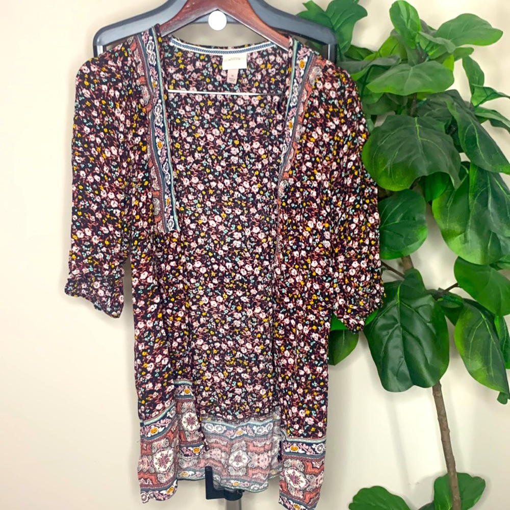 Boho Floral Kimono